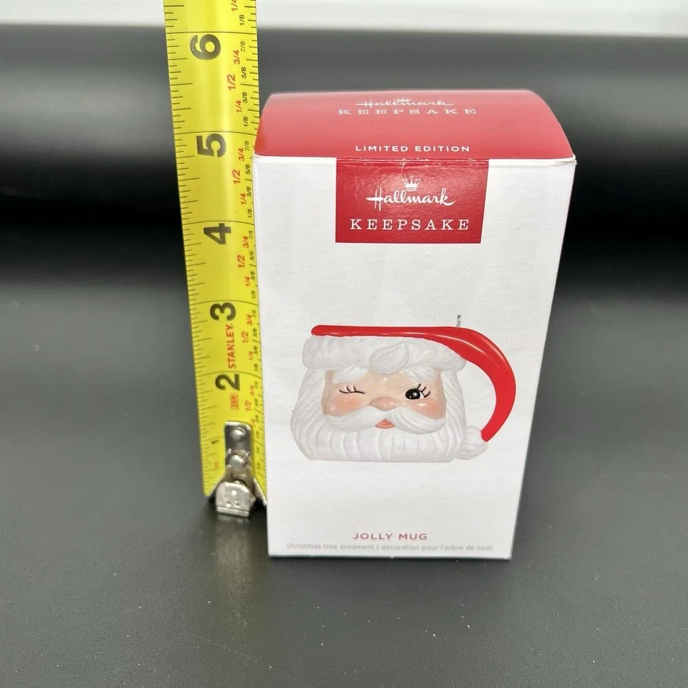2025 Hallmark Jolly‎ Mug VIP Gift Limited Edition Keepsake Ornament